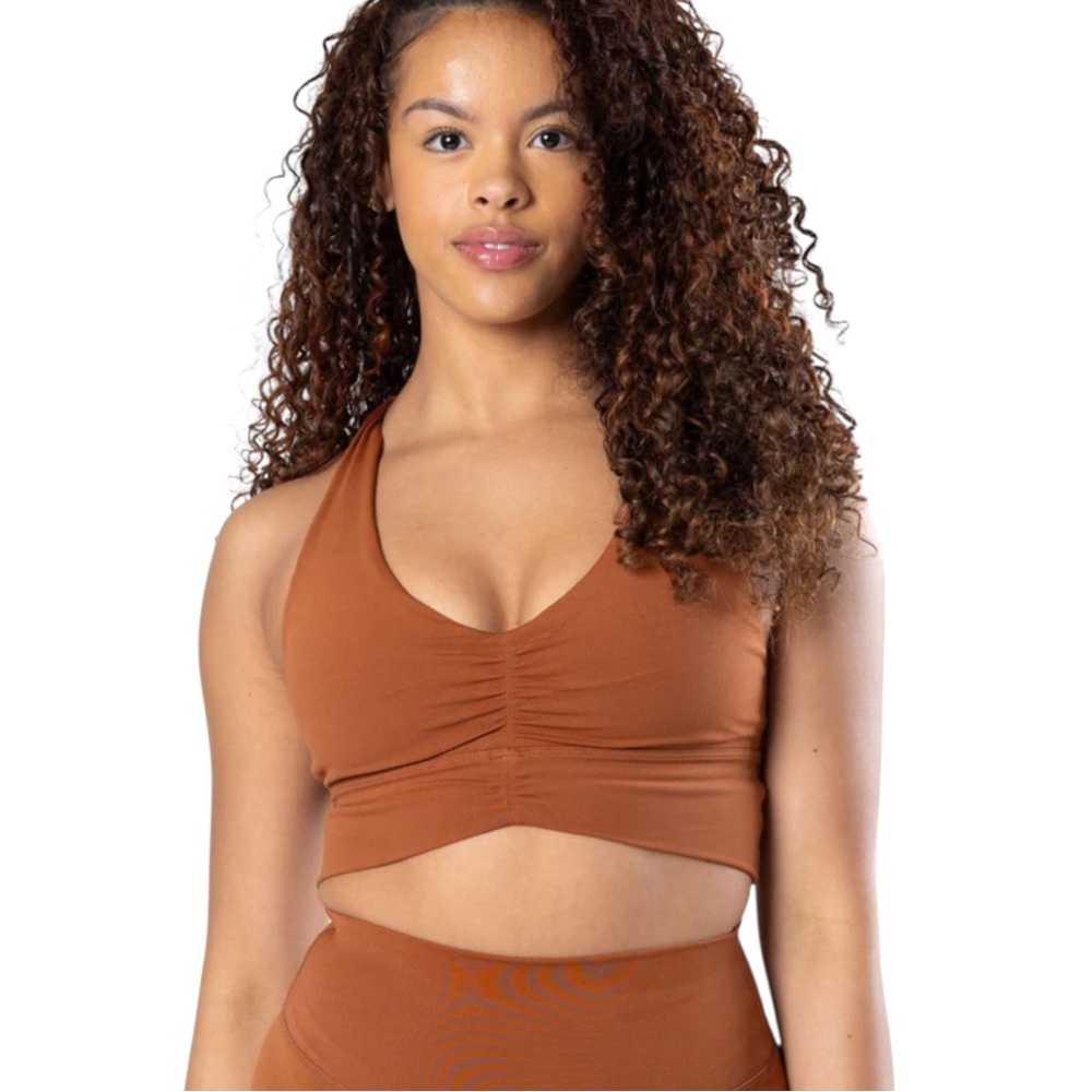 Paragon Fitwear Reluna™ Ruched Bra color Sierra